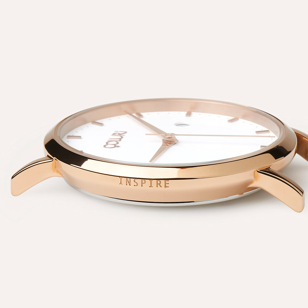 White Watch 36MM Dial