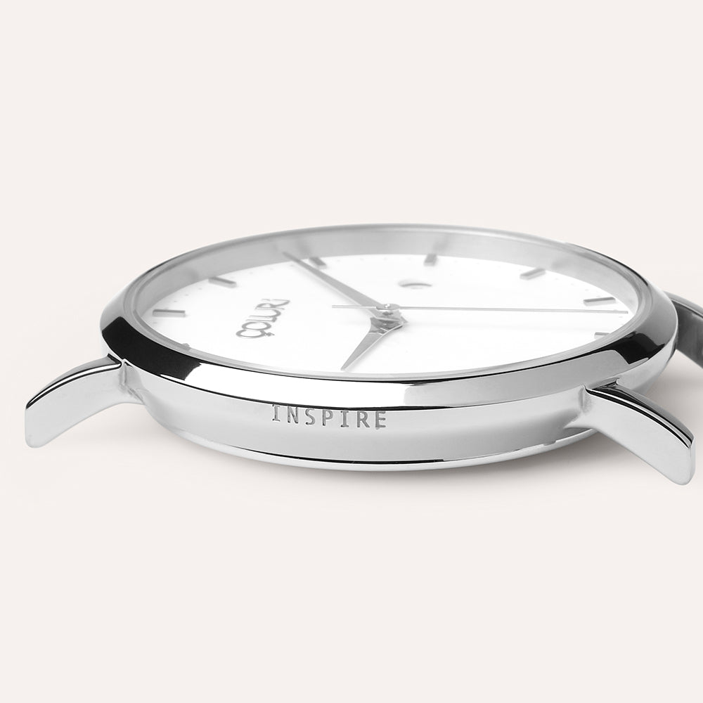 White Watch 36MM Dial