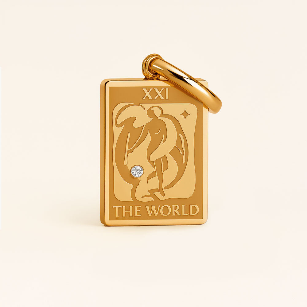 The World Tarot Charm