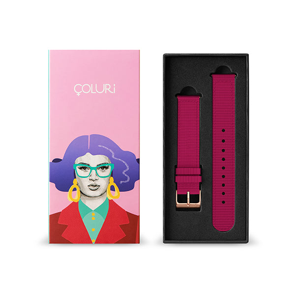 XL Fabric Band in Scarlet